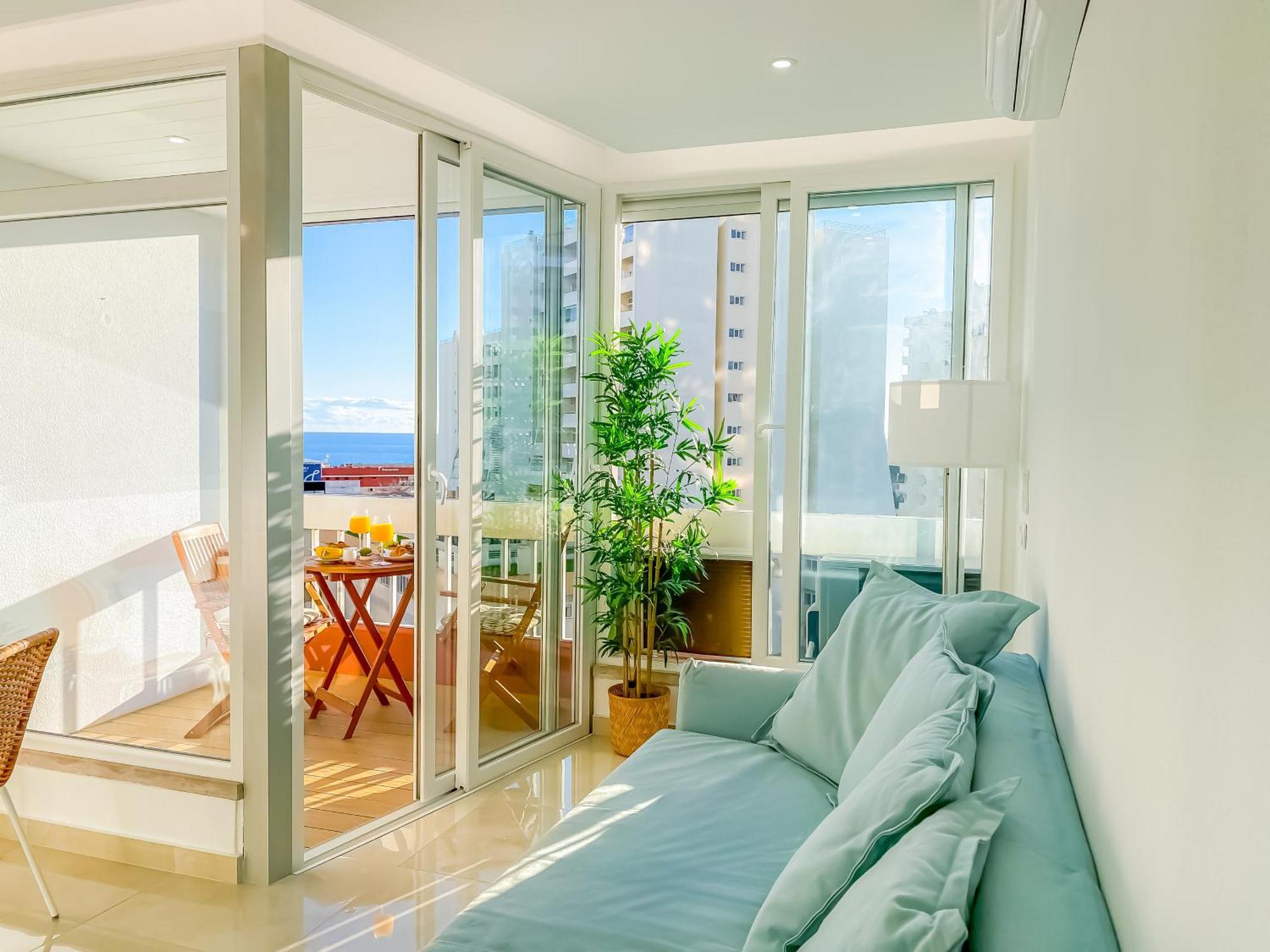 Luxury 2 Min Beach With Balcony, Ocean View, Wifi, Ac, Smarttv Portimão Exterior foto